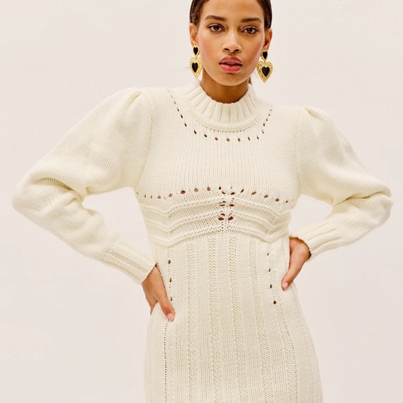 For Love Lemons Jules Sweater Dress Xs 
